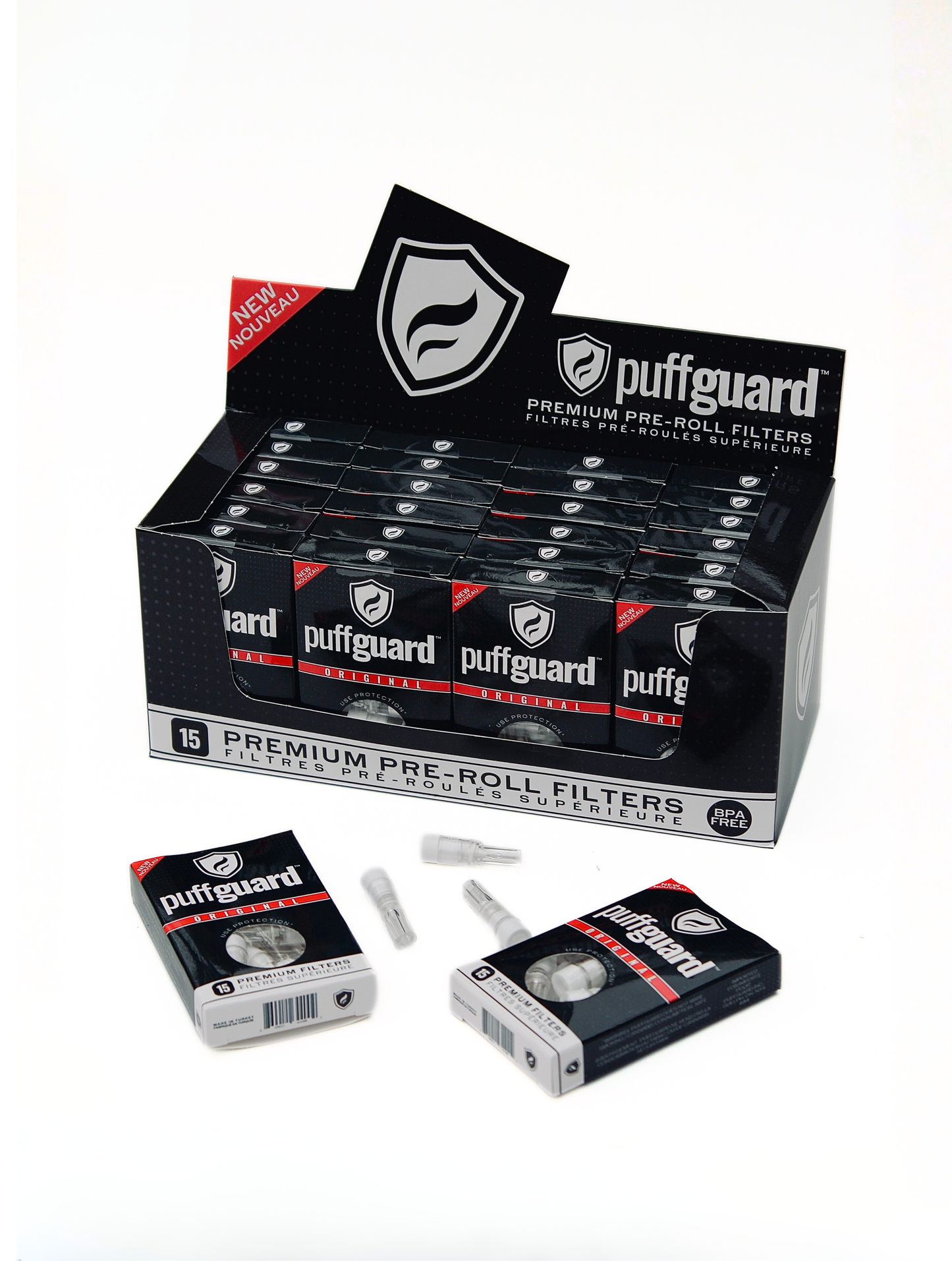 24-Pack Display Box Puffguard Original (360 Filters)